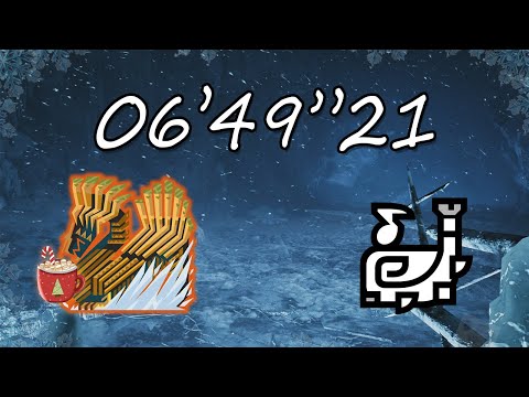 [Monster hunter wilds] AT Jin Dahaad 06'49"21 Solo Hunting Horn