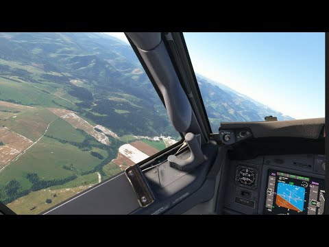✈️ TAKEOFF from Poprad–Tatry Airport (LZTT) | PMDG 737-600 | 4K60FPS