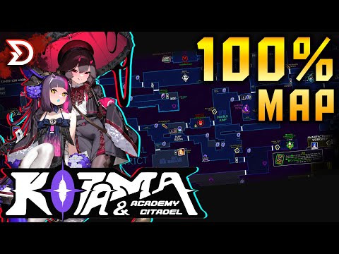 Kotama & Academy Citadel | 100% Map! — All Areas, Bosses, Abilities, Weapons, Quests & More!