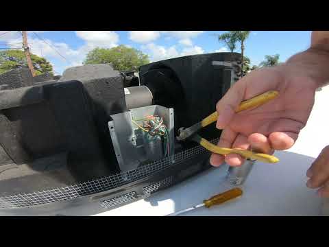 Installing a Start Run Capacitor in my Domitic RV Rooftop AC unit