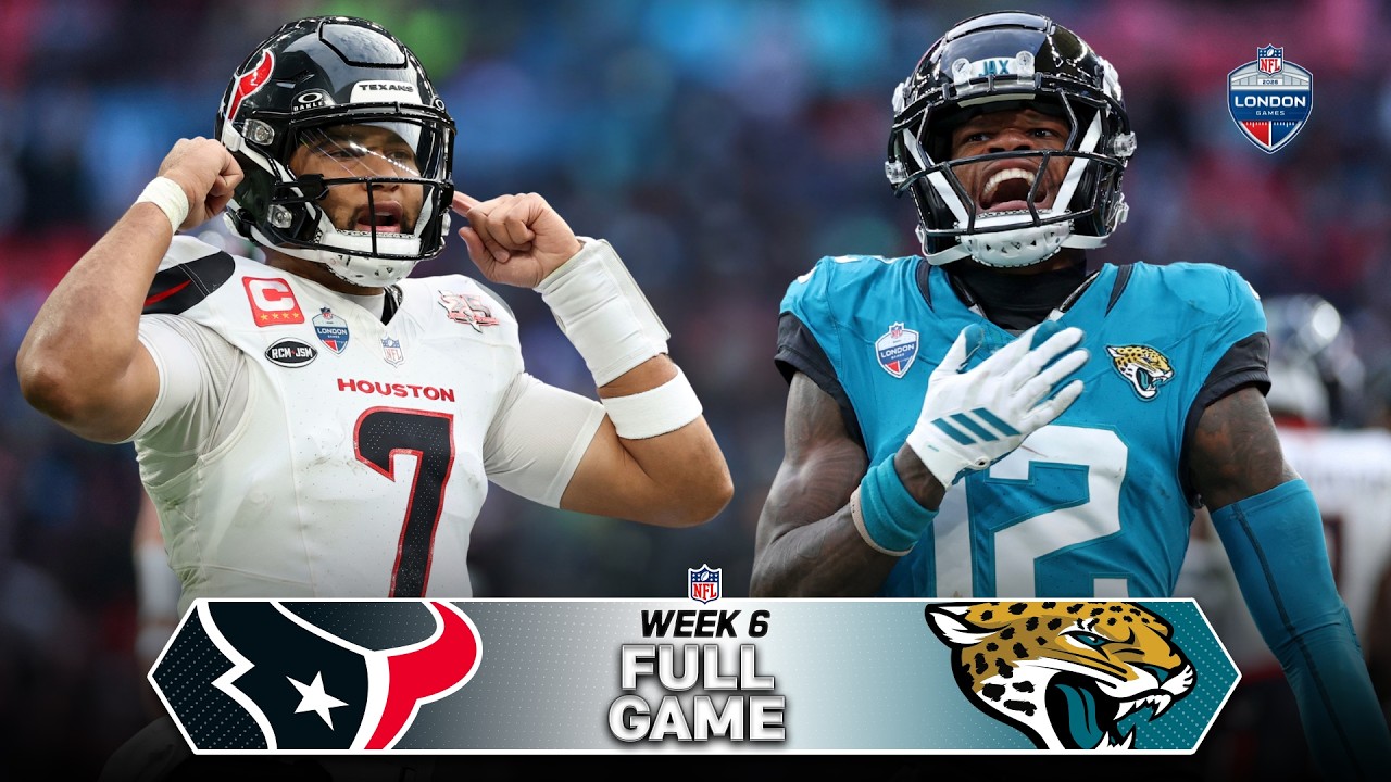 GAME OF THE WEEK! Houston Texans vs. Jacksonville Jaguars FULL GAME | NFL 2026 Season Week 6