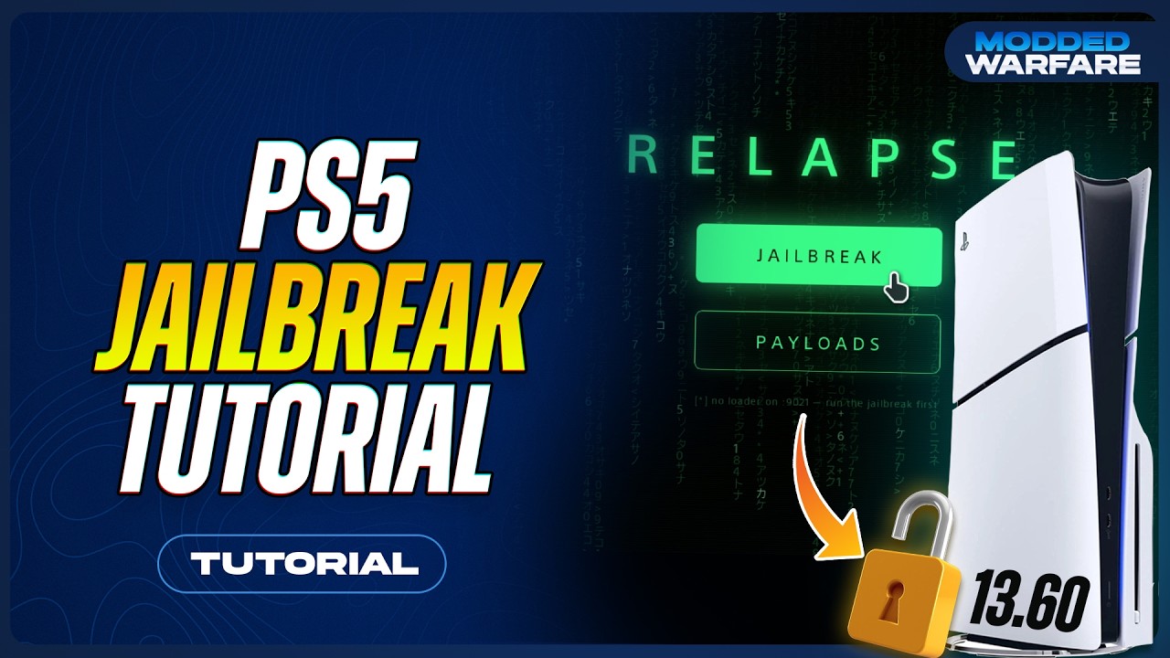How to Jailbreak the PS5 with Relapse (13.60 or lower)