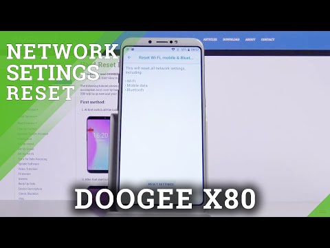 How to Reset Network Preferences in DOOGEE X80 – Restore Network Settings
