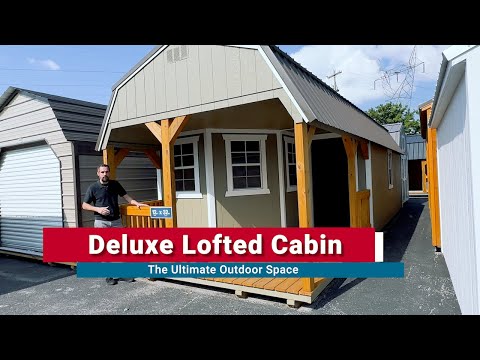Deluxe Lofted Playhouse Package