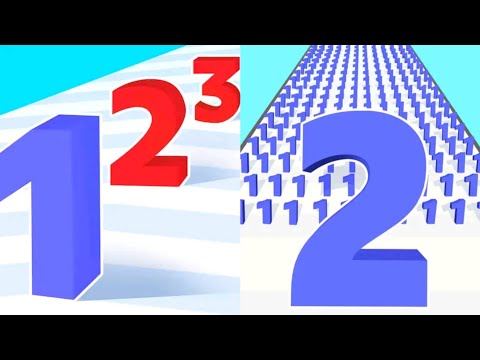 Number Master VS Number Run 3D Max All Levels Gameplay Android,iOS NEW UPDATE