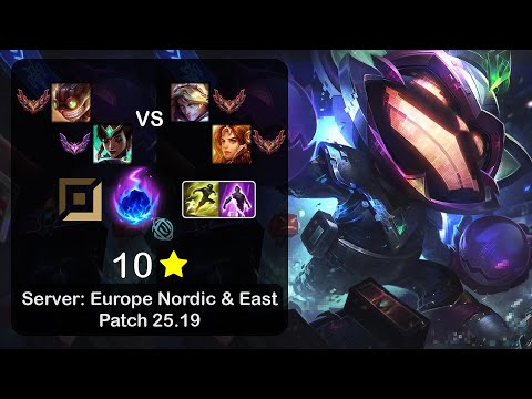 Ziggs APC + Karma vs Ezreal + Leona - EUNE GrandMaster - Patch 25.19