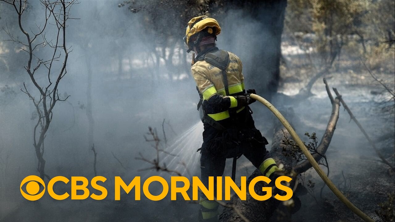 Wildfires scorch Spain and France with more dry weather expected