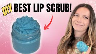 Get Soft Lips Fast 💋 | Easy Creamy Sugar Lip Scrub Recipe