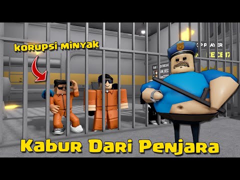 KITA KABUR DARI PENJARA PALING KETAT DENGAN POLISI DI ROBLOX