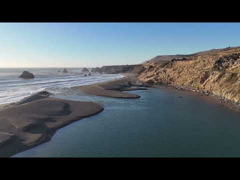 Stunning Drone Footage: Flying Over the California Coast – Breathtaking Ocean Views | DroneVision HQ