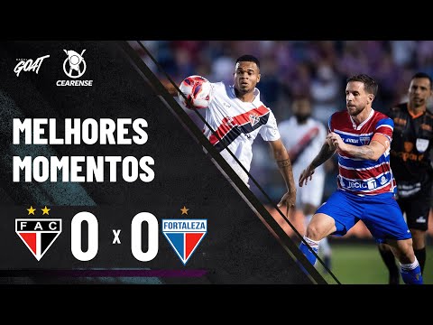 Gols e lances de Ferroviário x Fortaleza