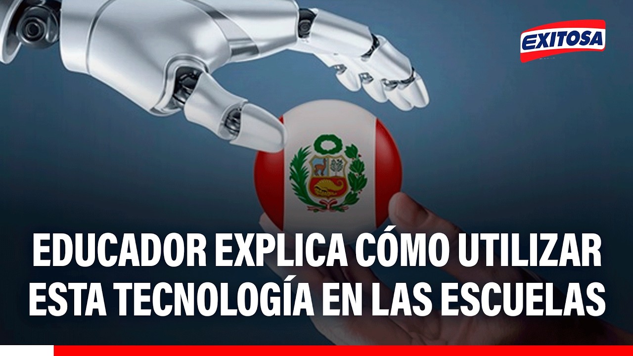 🔴🔵 Educador explica cómo utilizar esta tecnología en las escuelas