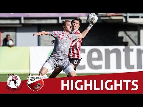 Highlights Jong Sparta - Kozakken Boys 17/18 - Kozakken Boys TV