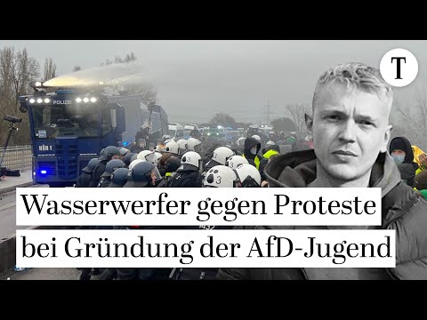 Massive Proteste in Gießen gegen „Generation Deutschland“ | AfD, Antifa, Polizei