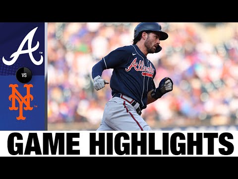 Braves vs. Mets Game 1 Highlights (7/26/21) | MLB Highlights