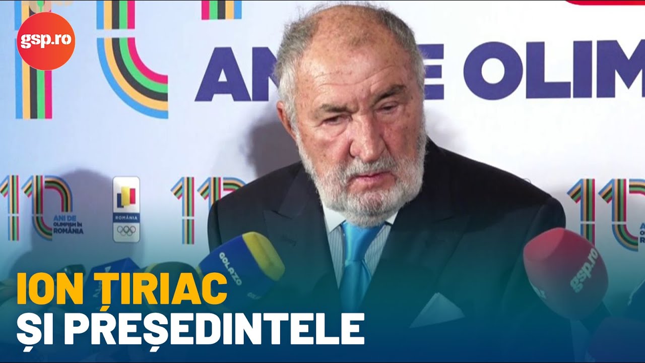 Ion Țiriac, întrebat despre lupta dintre Lasconi și Georgescu: „Știți ce președinte mi-aș dori?”