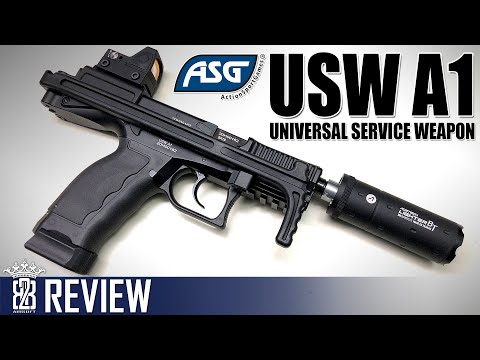 ASG B&T USW-A1 Universal Service Weapon GBB Airsoft Review - Deutsch