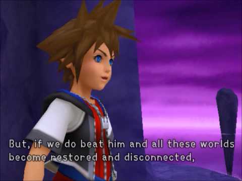 KH1 Cutscenes Part 214 - End of the World (English)