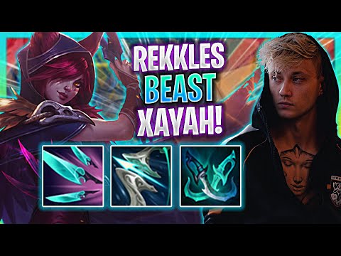 REKKLES IS A BEAST WITH XAYAH! | FNC Rekkles Plays Xayah ADC vs Yasuo! | Season 2023