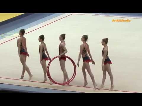 Team HUNGARY (HUN) 5 Hoops - Junior - 2019 DERIUGINA CUP Grand Prix