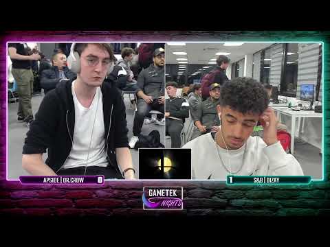 Gametek Nights 2022.19 Winners Top 8 Qualifier - Apside | Dr.Crow (Lucina) Vs. S&B | Dizay (Wolf)