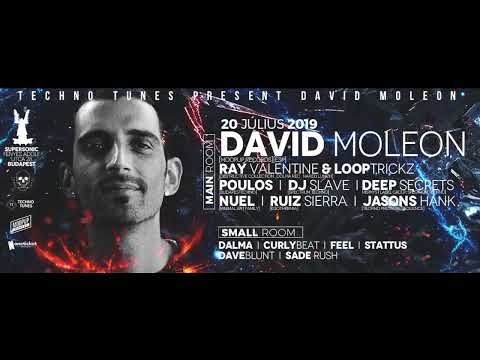 Poulos @ Techno Tunes pres  David Moleon  I Supersonic Blue Hell I 2019.07.20.