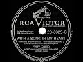 1949 Perry Como - With A Song In My Heart (78 single version)