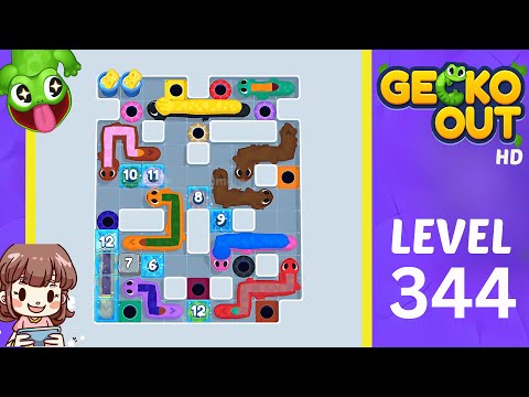 Gecko Out Level 344 Solution Walkthrough
