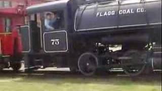 preview picture of video 'Flagg Coal Co. #75 @ North Carolina Transportation Museum'