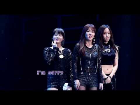 T-ARA BORAM talk english I'm Sorry [I'm Surry] in a cute way