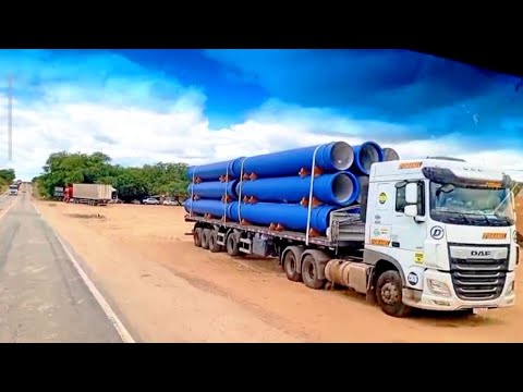 Grande avanço: Tubulações da Adutora de Negreiros chega em Parnamirim/PE 😃🙌🏽🏗️🚰💧