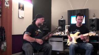 James Ryan and John Sanders guitar harmony licks in A minor