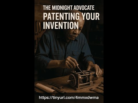 How to Patent Your Invention | The Midnight Advocate Ep. 22 w/ Lucious Conway