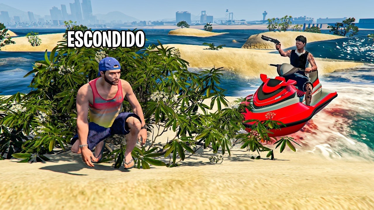 JUGANDO AL ESCONDITE EN EL OCEANO!! - GTA 5 ONLINE