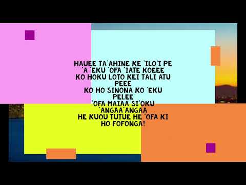 Tongan Love Song  (Ko Koe moau ke taha pe) With Lyrics!