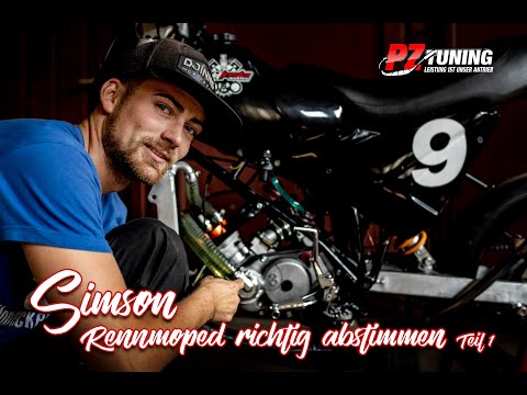 Rennmoped richtig abstimmen Teil 1/ Simson Tuning/ Wassergekühlt Membran
