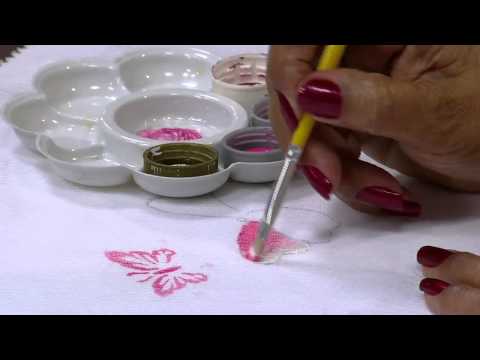 Mulher.com - 23/09/2015 - Pintura em fralda para iniciantes - Filó Frigo PT2