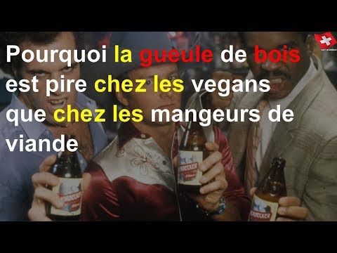 Pourquoi la gueule de bois est pire chez les vegans que chez les mangeurs de viande
