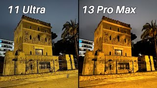 Apple iPhone 13 Pro Max Vs Xiaomi Mi 11 Ultra Camera Comparison Low Light BATTLE!