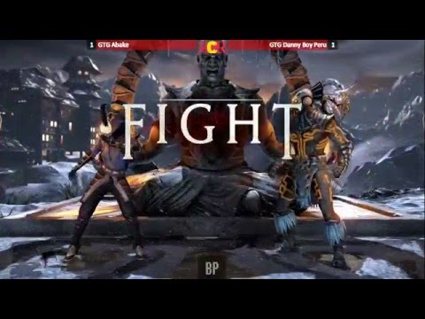 MKX: River City Rushdown 3 - Grand Finals - GTG Abake vs GTG DannyBoyPeru