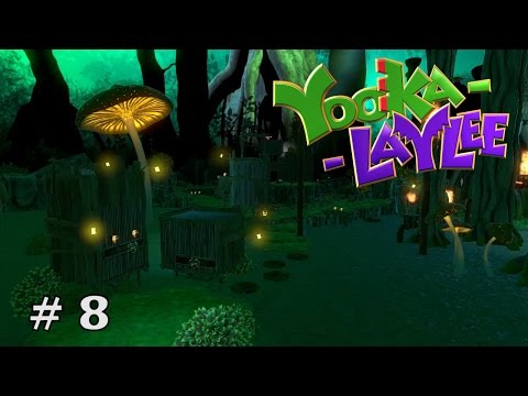 Yooka-laylee Gameplay Part 8 - World 3 Moodymaze Marsh Expended