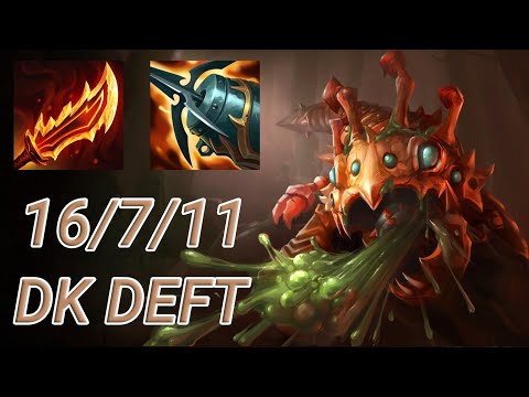 DK Deft Kog'Maw ADC VS Kai'Sa | KR GrandMaster Patch 13.17