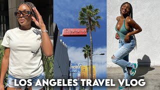 LA TRAVEL VLOG | GIRLS TRIP | THRIFTING, SANTEE ALLEY, VEGAN FOOD, MELROSE, RODEO DRIVE | KENSTHETIC