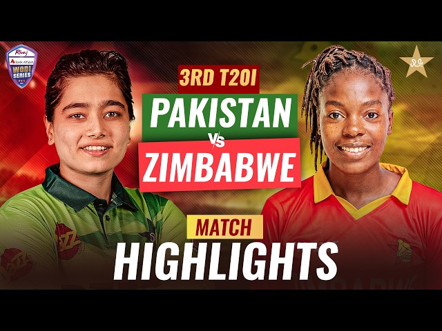 Match Highlights | Pakistan Women vs Zimbabwe Women | Match 03 | T20I Series 2026 | M9H1K