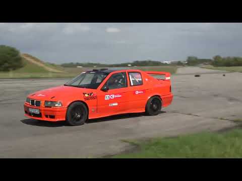 Ł. Chelis (E36) - III Runda Rallysprint Challenge (Lotnisko Piła, 14.05.2022)
