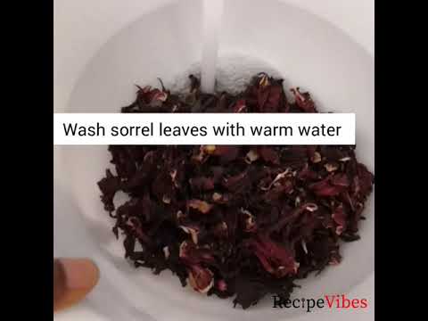 Instant Pot Sorrel drink