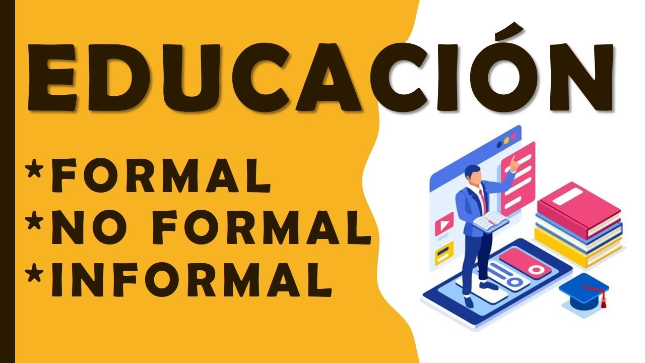 Los 3 Tipos de Educación | Formal - No Formal - Informal | Pedagogía MX