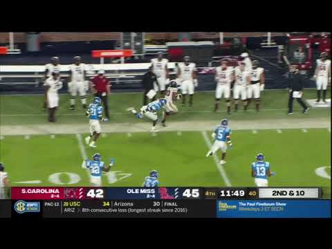 2020 USC vs Ole Miss - Kevin Harris 19 Run
