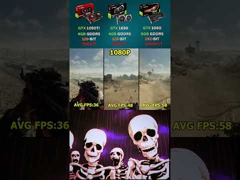 GTX 1650 vs GTX 1050 Ti vs GTX 1060 – Which Budget GPU Still Wins in 2025? #gaming #pcgaming