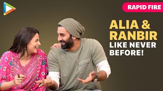 Ranbir Kapoor & Alia Bhatt compete to win the Rapid Fire | Ayan Mukerji | Brahmastra